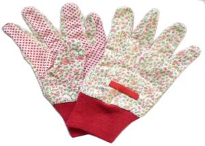 Quality Reusable Industrial Work Gloves , Cotton Knitted Gloves Fabric Cotton Drill wholesale