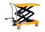 PTS500 PTS800 Double Scissors Mobile Hydraulic Lifting Table Loading Capacity