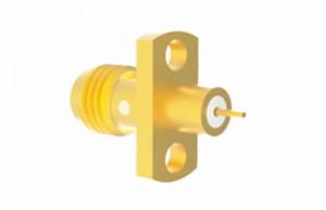 Quality SMA Brass Gold Plated Female High Performance RF Coaxial Connector wholesale