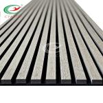 Odorless Durable Acoustic Wall Panels Wood , Interior Acoustic Wood Slat Walls