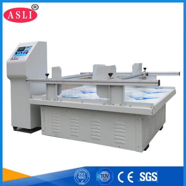 Large Capacity Packaging Testing Equipment Carton Simulation Transportation