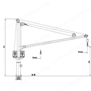 Quality Pneumatic Omnibearing Crane wholesale