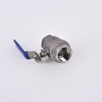 Stainless Steel 304 Medium Duty 2PC Female Threaded Ball Valve for General