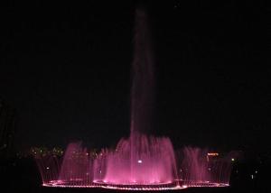 Quality Programmable Music Dancing Fountain Stainless Steel 304 / 316 Material wholesale