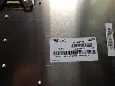 16.7M Color High Resolution Touch Screen Monitor Samsung 24 Inch 30 Pin 4000cd