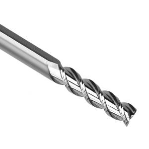 Quality High Finish Tungsten Carbide 8mm End Mill Without Coating For Aluminum wholesale