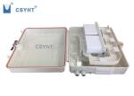 ABS Plastic FTTH Fiber Optic Terminal Box , 48 Port FTTH Distribution Terminal