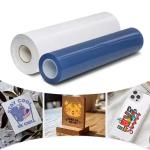Transparent Surface Finish UV DTF Ab Film Heat Transfer For Logo Label Sticker