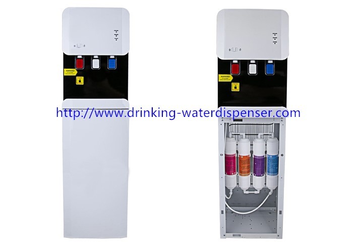 POU 3 Tap Water Cooler Dispenser Free Standing With Inline Filters