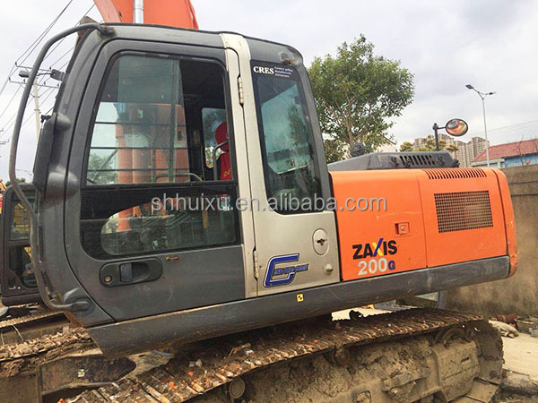 Hitachi hot sale Used digging machine Japanese HITACHI ZX200 second hand Crawler Excavator HITACHI 200 good condition