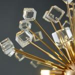 Modern Crystal Chandelier Lighting For Living Room Bedroom Restaurant Dandelion