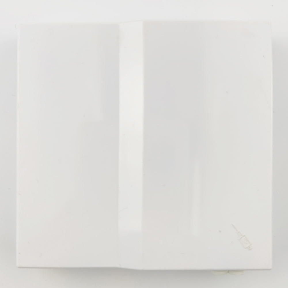 1 Port LC UPC Plastic Fiber Optic Faceplate Socket Panel for Seamless FTTH Installation