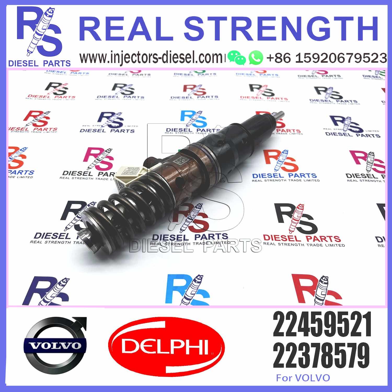 common rail Diesel Fuel Injector 22459521 For V-O-L-V HDE11 HDE13 EXT SCR Common rail injector BEBE1R17001