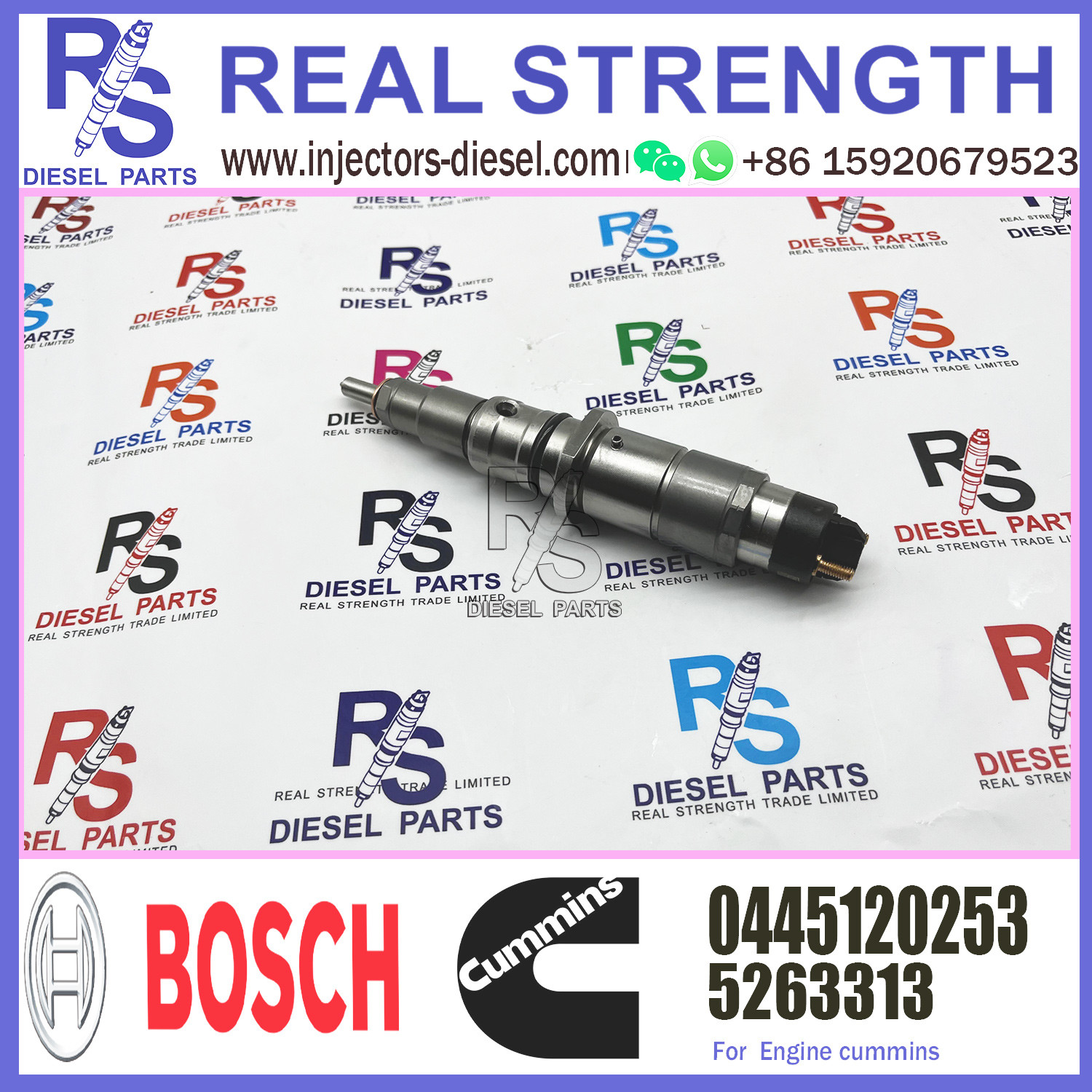 Fuel Diesel Injector Nozzles for Cummins 4988301 5263313 0445120253