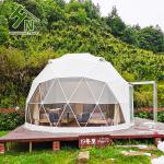 Area 28sqm Outdoor Dome Tent Hotel Geodesic Dome Tent For Sale