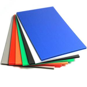 Quality Polypropylene Corrugated Coroplast Sheet Lightweight Customized wholesale