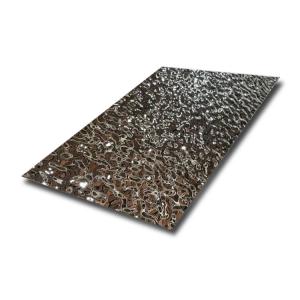 Quality 0.3mm Stainless Steel Profile Wall Paneling 304 316L 4x8 Corrugated Sheet Color Plated wholesale