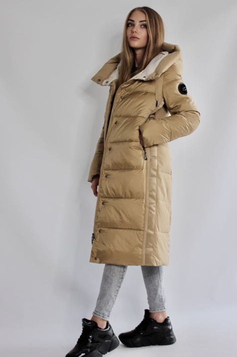 FODARLLOY Collection Warm Hooded Cotton-padded Clothes Slim Long Down Winter Jackets Women Coats Woman Coat Elegant Casual Thick
