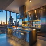 Premium Stainless Steel Facade, Mirror Polished, 5mm Thick, for Luxury