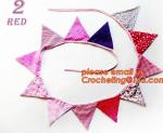 Triangle banner lace bunting flags for decoration, Wedding Party Decoration