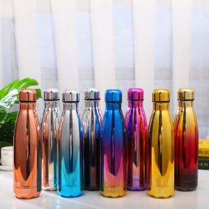 Quality Stainless Steel Water Bottle 25oz Peacock Blue Triple Layered Vacuum Insulated Containers Keeps Drinks Cold For 48 Hours And Hot For 24 BPA Free wholesale