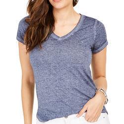 Quality T-Shirts Wholesale Fashion Ladies Blouse Casual Women Summer Plain V Neck T Shirt Custom Designed T Shirts Top for Women wholesale