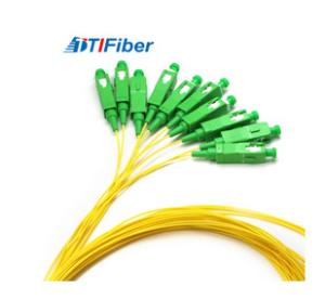 Quality 0.9mm ST FC PC Pigtail Fiber Optic Simplex Duplex 6core 12core wholesale