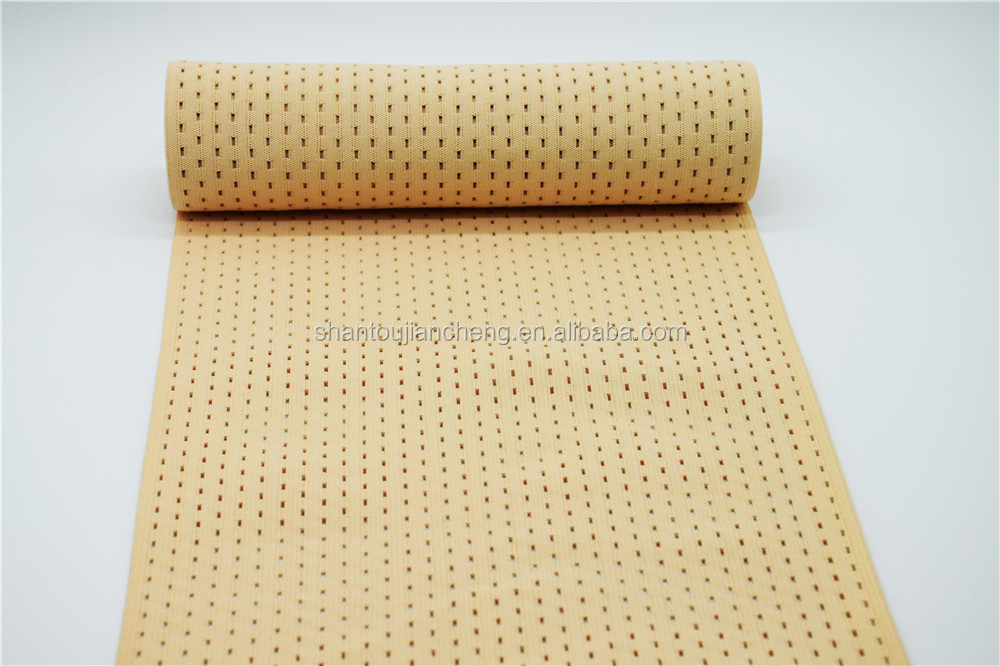Button Webbing Mesh Elastic Band High Quality Polyester 230mm Shoes Garment Bags Custom for Buttons Abdominal Binder Not Support