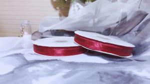 Quality 1/8''-4'' Double Face Silk Ribbon By The Yard With Satin Edged For Gift Packaging wholesale