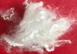 Eco - Friendly Siliconized Polyester Fibre 110 Degree Melting Point Heat
