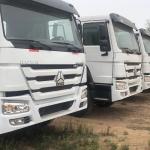 10 Wheeler Used Tractor Trucks , Howo 371 6x4 Used Trailer Head