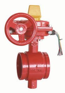 Quality handle operated groove butterfly valve wholesale