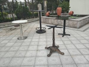Quality Outdoor Cast Iron Table Base Waterproof Outdoor Bar Table wholesale