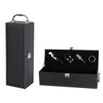 PU Leather Gift Box 0.25mm Single Wine Box Packaging