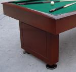 Attractive Billiards Game Table Solid Wood Full Size Pool Table For Tournament
