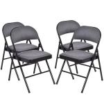 Wedding HDPE Folding Chair White Plastic Folding Chairs For Hotel Restaurant