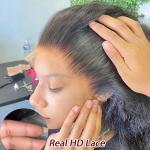 Highlight Honey 613 Blonde Wig 13x4 Hd Lace Front Virgin Hair 180% Density