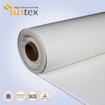 0.85mm White Silicone Coated Fabric For Fire Curtain System E 120 Fire
