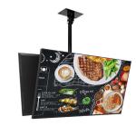 Restaurant Electronic Digital Signage 49 Inch Hanging Wall Mounted Digital