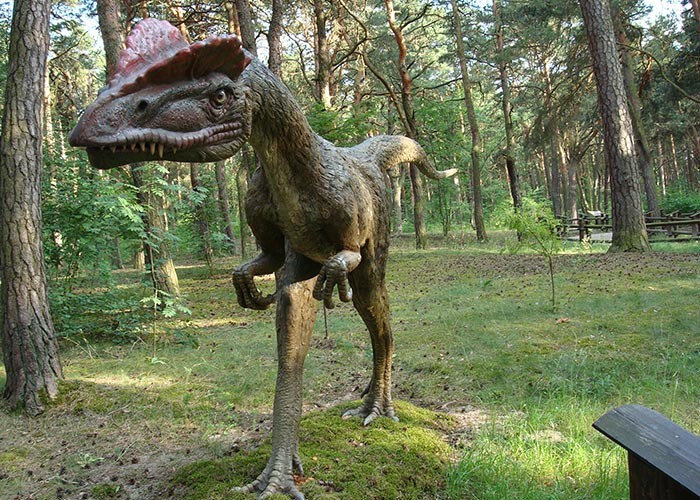Waterproof Life Size Dinosaur Statue For Jurassic Theme Park Shopping Mall