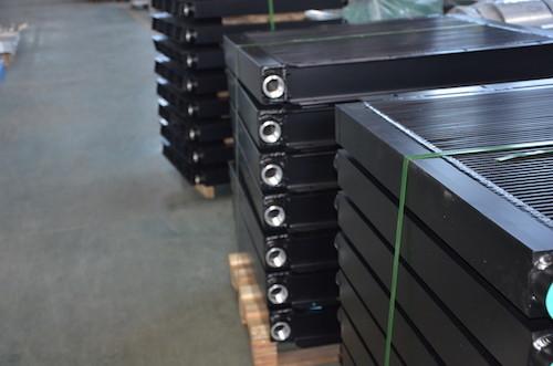 Customized Plate Fin Aluminum Air Cooled Heat Exchanger for on and off highway