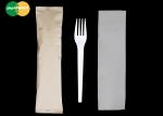 Disposable Plastic Knife Fork PLA Cornstarch Cutlery For Fast Food