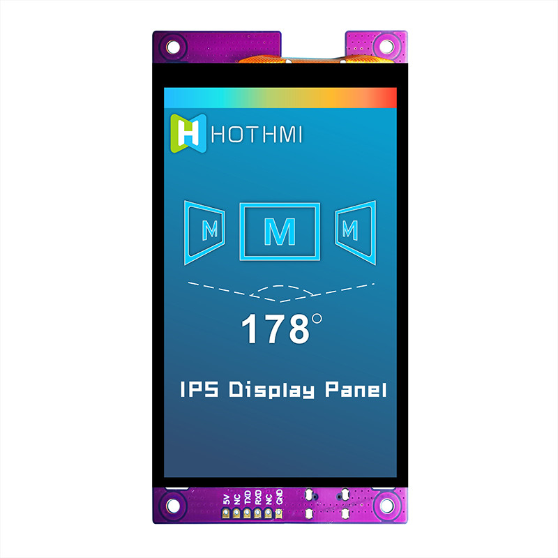 4.3 Inch TFT 480x800 Intelligent Serial Screen Pcap Monitor