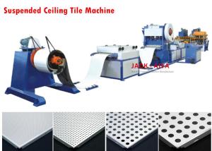 Quality Suspended Ceiling Tile Forming Machine , Aluminum Tile Maker Machine wholesale