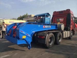 Quality 12R22.5 Detachable Gooseneck Semi Trailer 70T Removable Gooseneck Truck wholesale