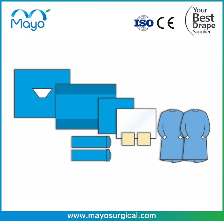 Gynaecology Obstetrics Surgical Delivery Drape Pack