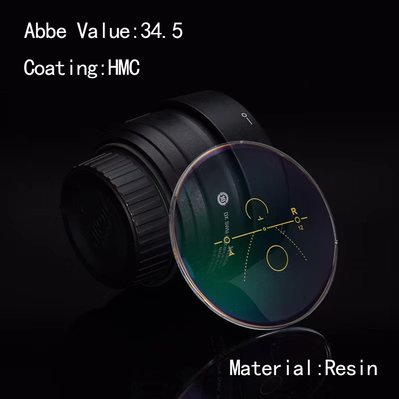 Free Form 1.5 1.56 Inner Progressive HMC Multi-Focal Custom Progressive Lenses