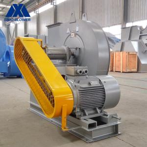 Quality Carbon Steel Flue Gas Fan High Temperature Centrifugal Fan Customized wholesale