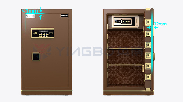 Dual Alarm Electronic Lock Safe Box For Office Security H800mm YB/N7-80