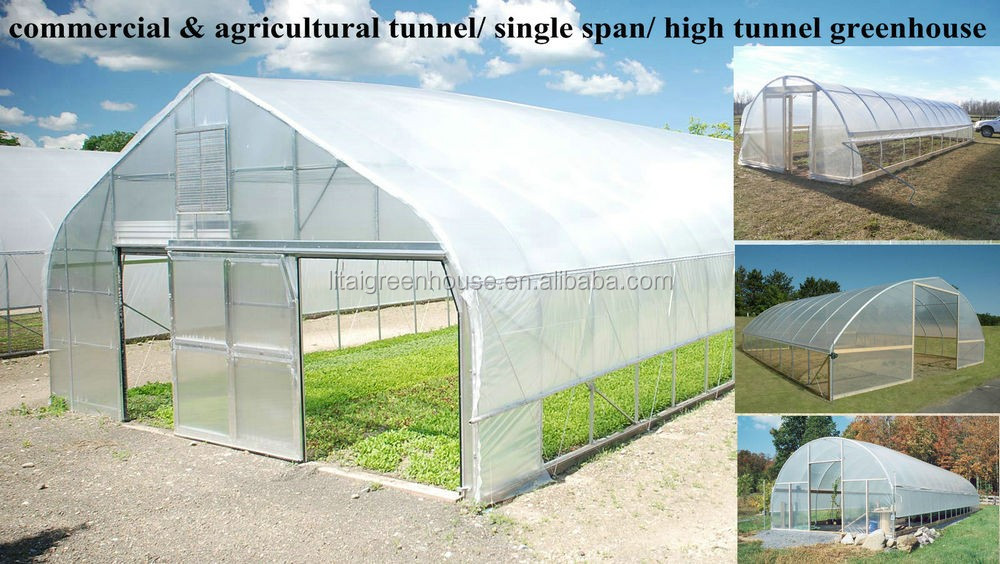 PE Double Film Tunnel Inflatable Greenhouse for All-Weather Protection